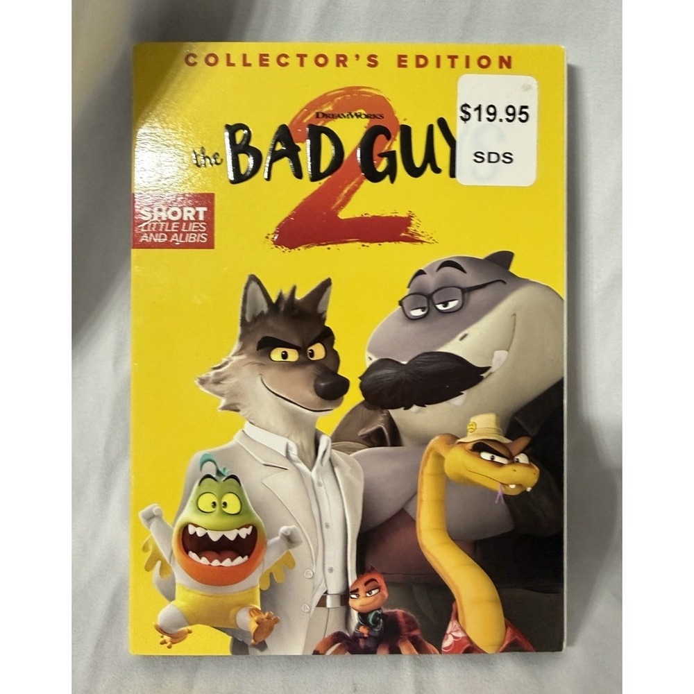 The Bad Guys 2 Collector's Edition DVD Brand New Kids Family Movie NIP Sealed